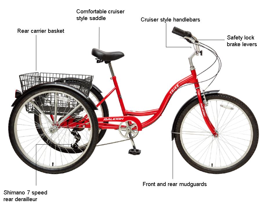 Raleigh Tricycle 26"