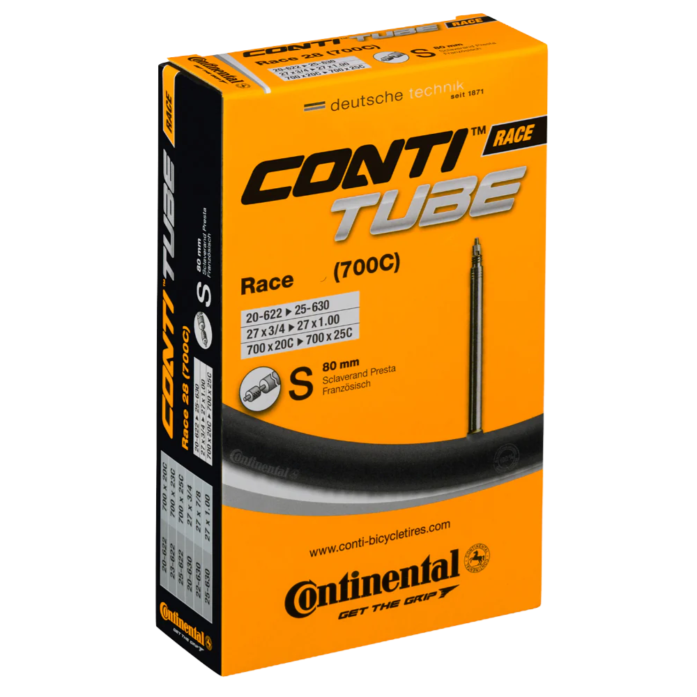 Continental 700c Inner Tube – 20-25c, 42mm Presta Valve – Perfect For Road Bikes