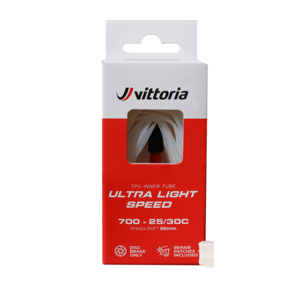 Vittoria Ultra Light Speed TPU Inner Tube 700x25/30c – 60mm Presta RVC