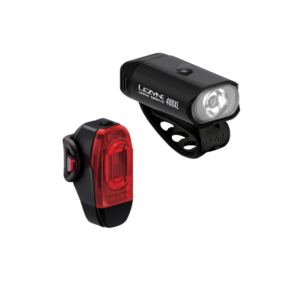 Lezyne Light Set Mini Drive 400XL and KTV Drive Pro+
