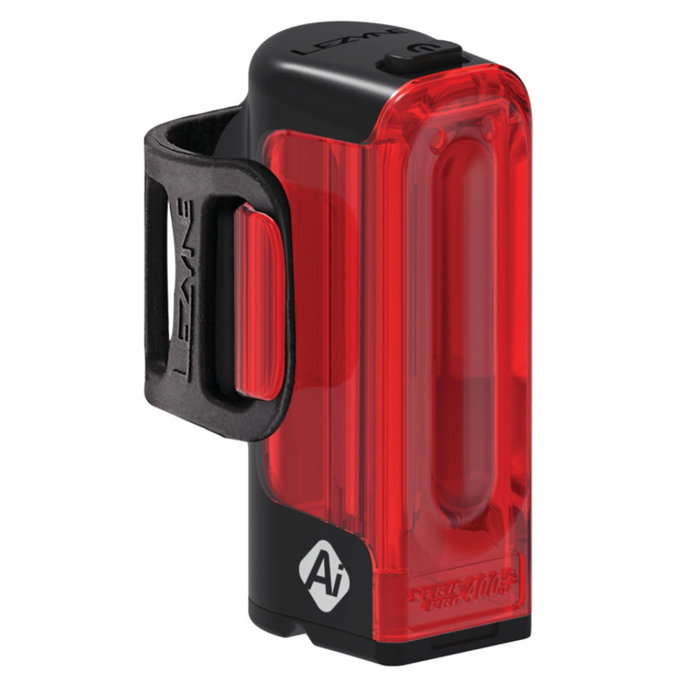 Lezyne Rear Rack Light Lezyne Strip Pro Ai Alert 400+ Rear Light | Hattons Umhlanga