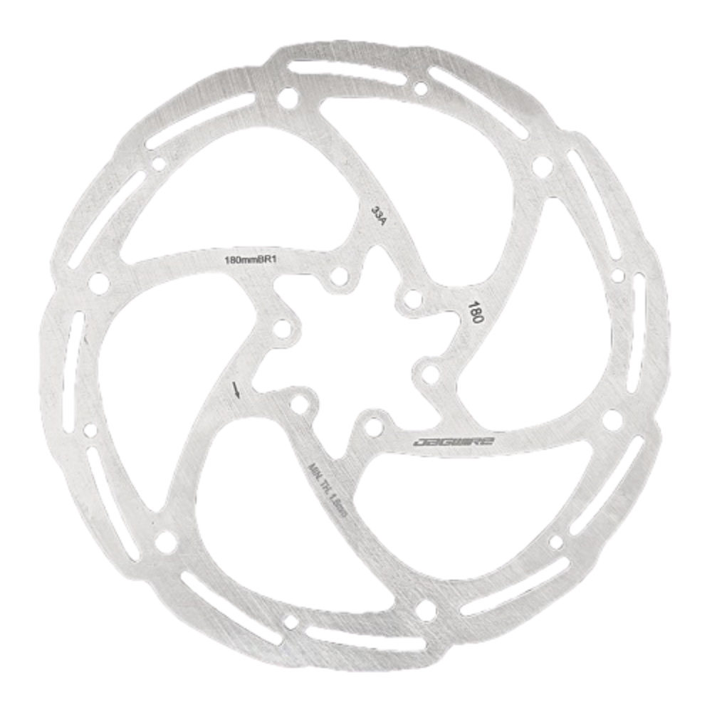 Jagwire Disc Brake Rotor 180mm 6 Bolt DCR100