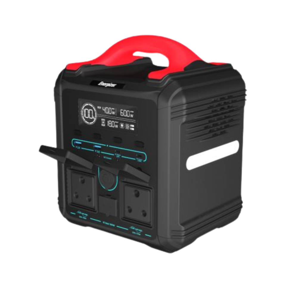 Energizer Portable Power Station – 551 Wh Black S600P