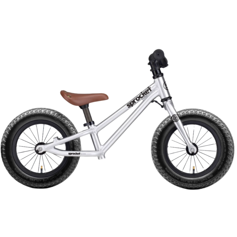 Sprocket 12" Push Bike Silver 2026