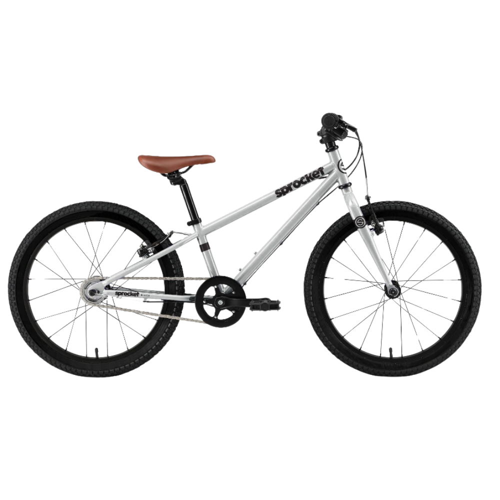 20″ Sprocket 3SPD Geared Silver 2025