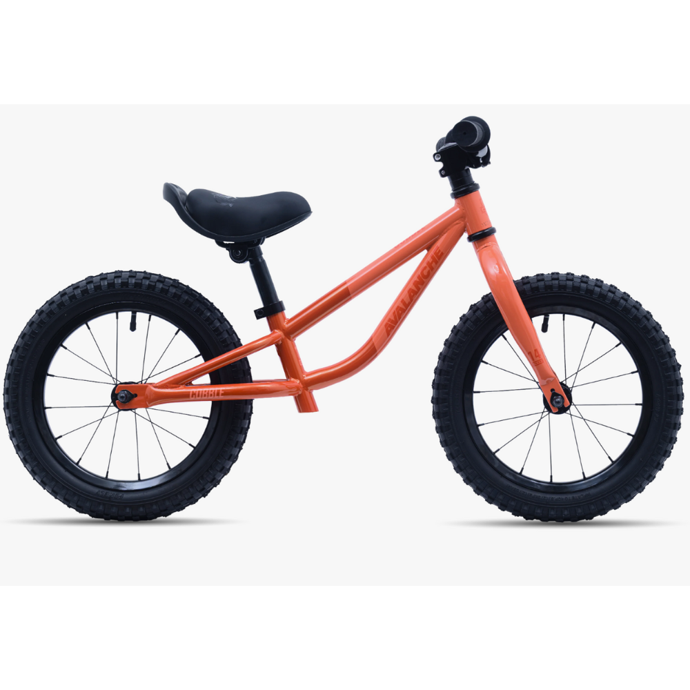 Avalanche 14″ Cobble Balance Bike Orange/Salmon 2025