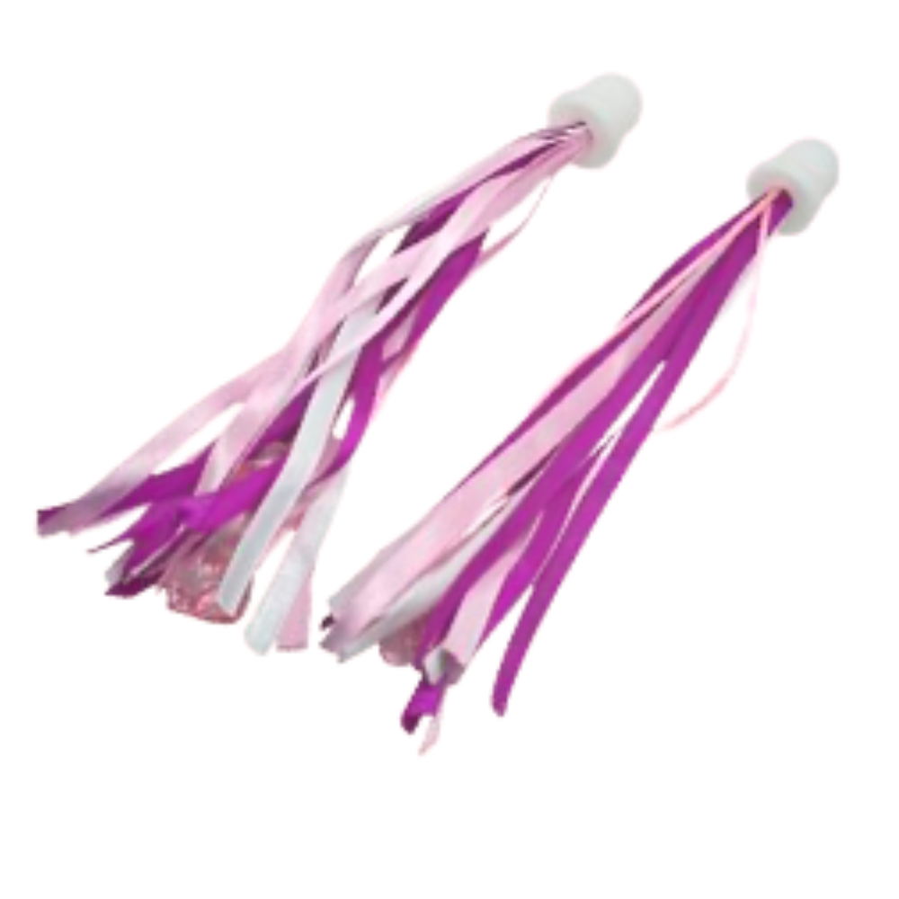 Tassels Kids Pink/Purple bar plug