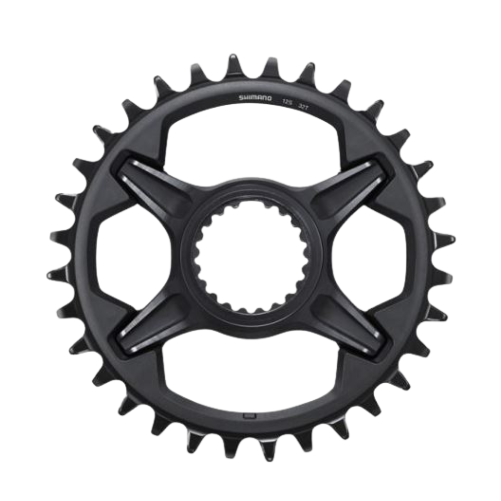 Shimano XT FC-M8100/8130 34T direct-mount 1x12 mountain bike chainring with Dynamic Chain Engagement+ technology