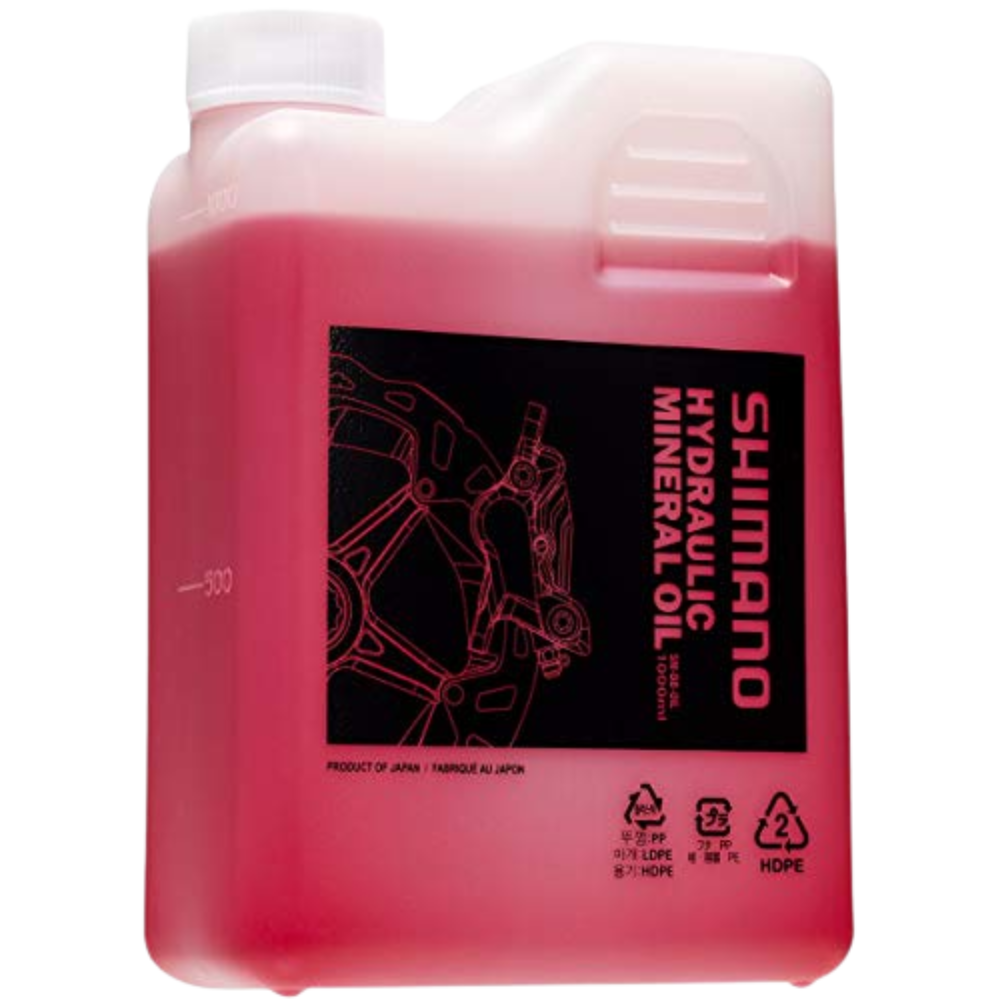 Shimano Hydraulic Mineral Oil 1L genuine brake fluid for Shimano hydraulic disc brake systems