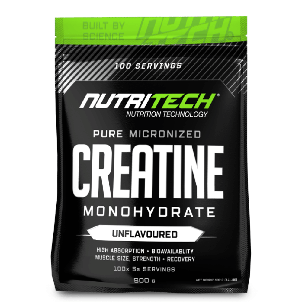 Nutritech Creatine Monohydrate 500g 100 Servings