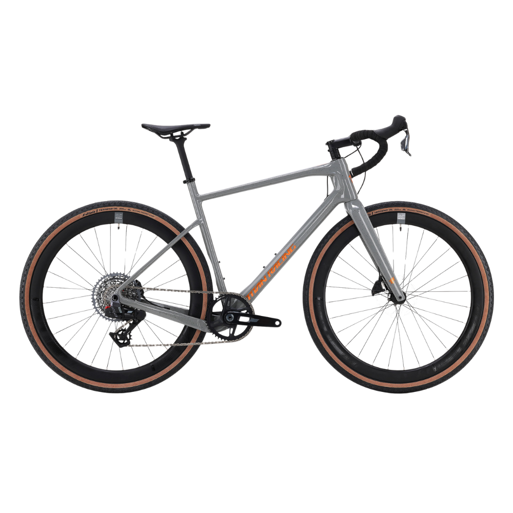 Titan Racing Switch Pro carbon gravel bike with SRAM XPLR electronic drivetrain and hydraulic disc brakes