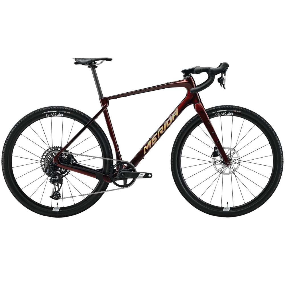 Merida SILEX 8000 carbon gravel adventure bike designed for high-performance gravel riding and long-distance adventures