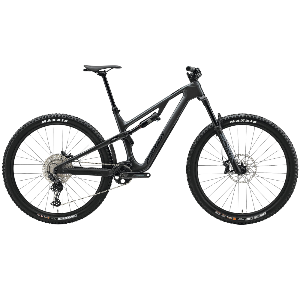 Merida ONE-FORTY 6000 full-suspension carbon mountain bike with 29-inch wheels for technical trail and off-road riding