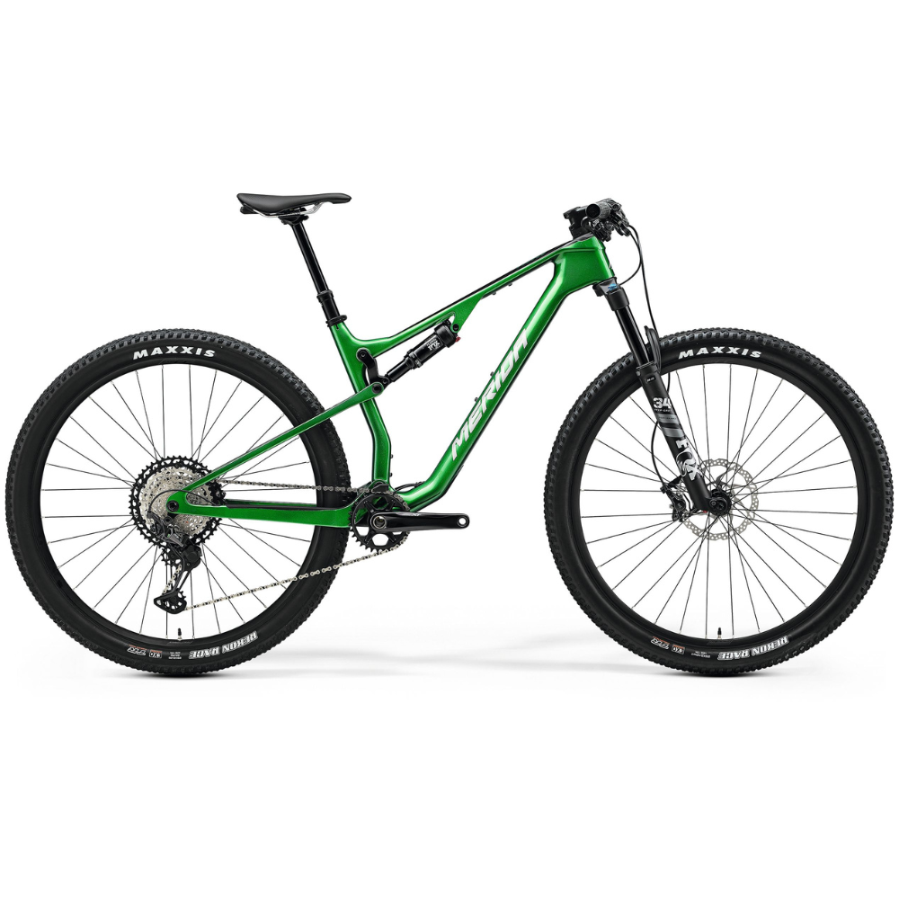 Merida NINETY-SIX XT full-suspension XC mountain bike with 29-inch wheels and Shimano XT components